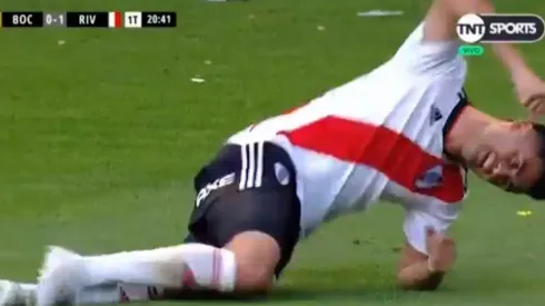 De no creer: era el mejor de la cancha pero el Pity Martínez se fue lesionado