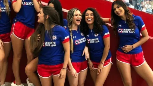 Foto de Male Azul, la fanática de La Máquina.