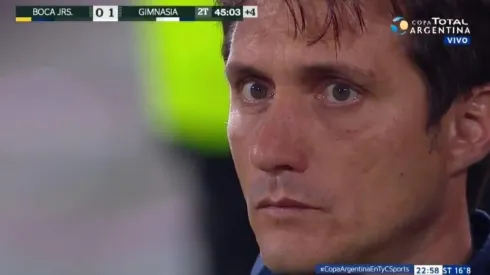 Guillermo, impactado por la derrota.