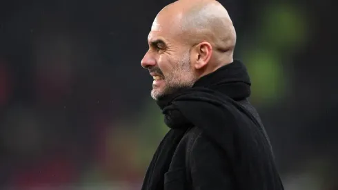 Josep Guardiola, entrenador de Manchester City.