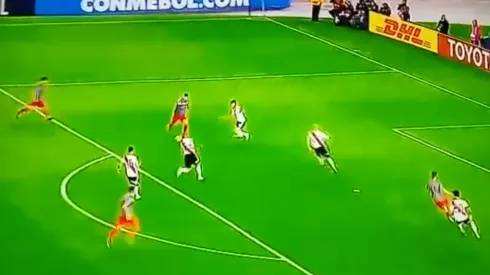 La jugada de Gigliotti que fue clave para River le marque a Independiente