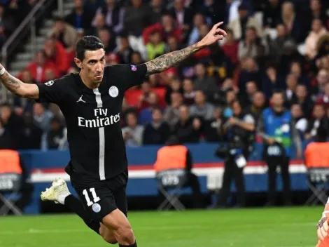 A Di María le pusieron un pase perfecto y durmió a toda la defensa