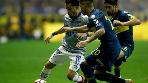 Cruzeiro vs Boca por la Copa Libertadores.