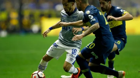 Cruzeiro vs Boca por la Copa Libertadores.
