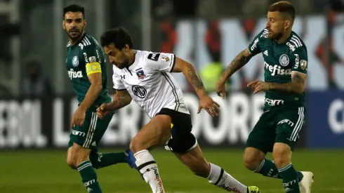 Palmeiras vs Colo Colo por la Copa Libertadores.