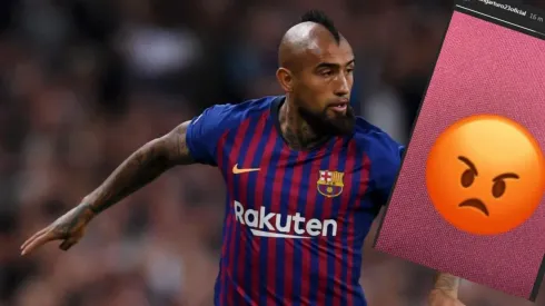 Así se habría tomado Barcelona el enojo de Arturo Vidal