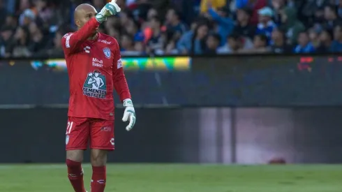 A Pérez no le molestó el cambio de arquero.