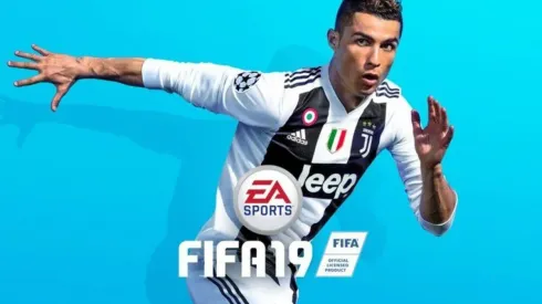 FIFA 19 con CR7 en su portada.