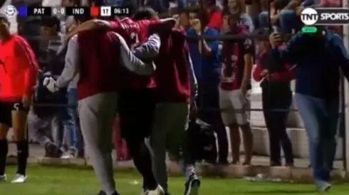 Alan Franco, el primer lesionado en Independiente.