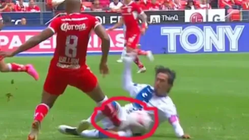 DURÍSIMA. La acción irresponsable del zurdo ex-América.