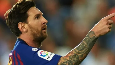Lionel Messi anotó el empate del Barcelona