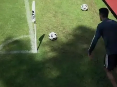 Raúl en Modo Dios: gol olímpico de Jiménez en el entrenamiento de México