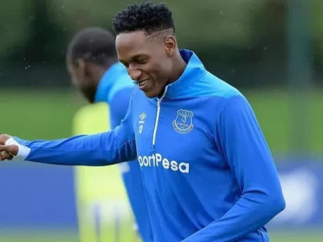 Yerry Mina se fue del Barcelona y su presente es aún peor en Everton