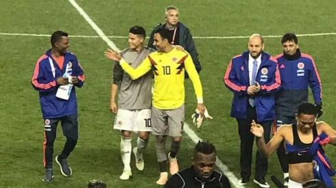 James y Keylor, juntos en EE.UU.