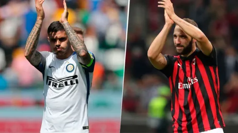 A dos días del Inter-Milan, Icardi le tiró flores a Higuaín