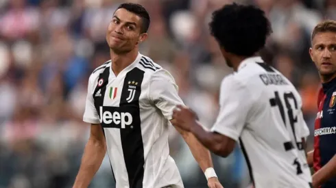 Cristiano Ronaldo ante Genoa.