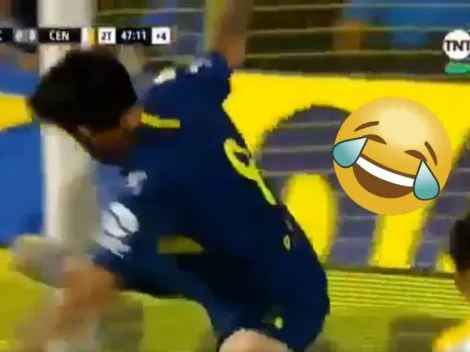 Pablo Pérez le pegó una patada violenta a un palo y en las redes se hicieron una fiesta