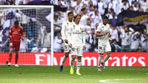 Foto de los jugadores de Real Madrid.