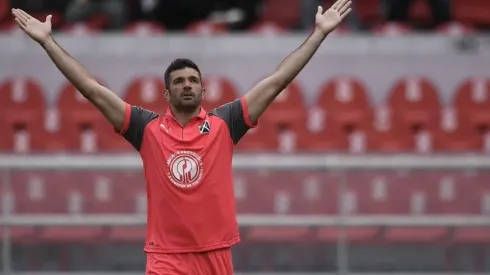 Gigliotti celebra la primera conquista.