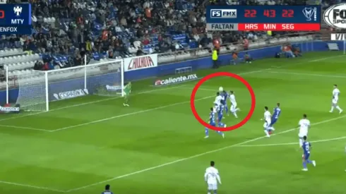 De cabeza, Funes Mori igualó el marcador.