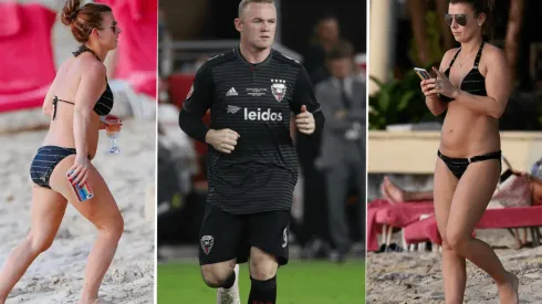 La mujer de Rooney enamoró a todos en las playas de Barbados
