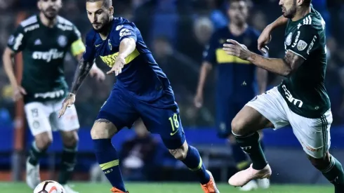 Palmeiras vs Boca por la Copa Libertadores.