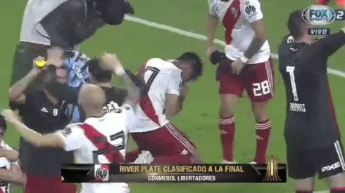 Foto de Gonzalo Martínez, jugador de River.