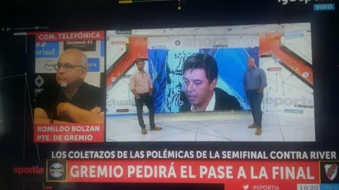 El presidente de Gremio confirmó que irá a Conmebol a pedir los puntos del partido vs River