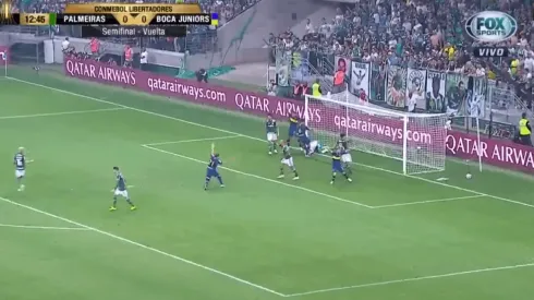 Lo tuvo Boca, todos pidieron gol, pero la pelota no ingresó en su totalidad