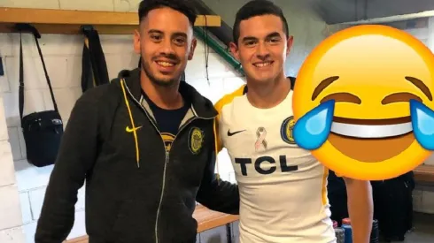 Rivas se ríe de Newell's.