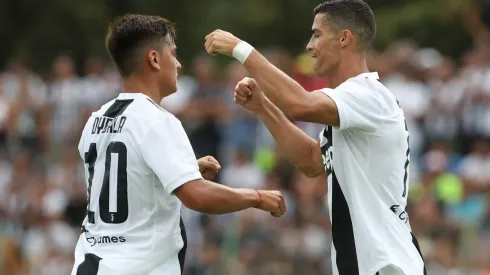 Juventus vs Cagliari por la Serie A.