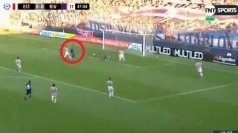 Lucas Pratto falló una situación clara.