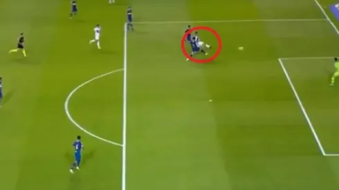 Golazo formidable de Federico González.