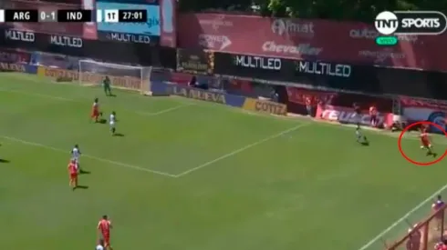 Se ganó el premio: un jugador de Argentinos acaba de tirar el peor centro de la Superliga