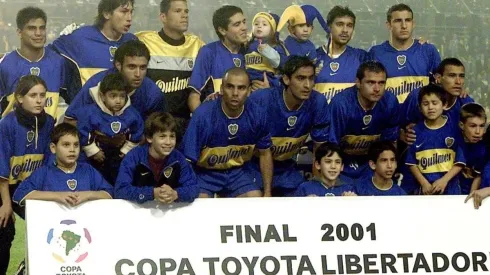 Boca en la Copa Libertadores 2001.