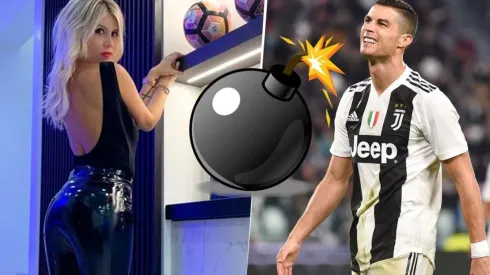 Wanda Nara le pegó a Cristiano Ronaldo y va a explotar el mundo