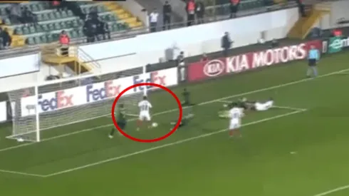 Foto de Muriel, jugador de Sevilla.