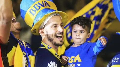 "Estamos un toque manija": el video del hijo de Benedetto cantando por Boca