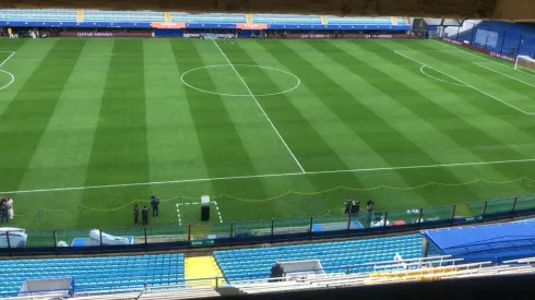 Evoluciona el campo de juego de la Bombonera.