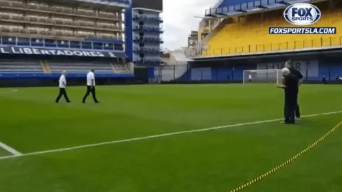 Representantes de Conmebol salieron a comprobar el estado de La Bombonera