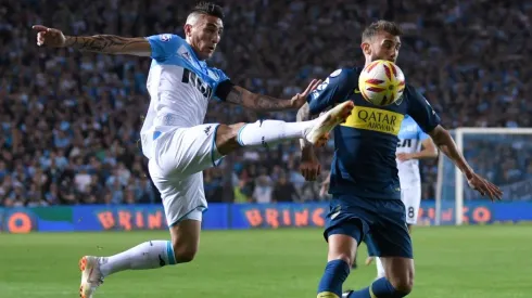 Foto de Ricardo Centurión ante Boca.