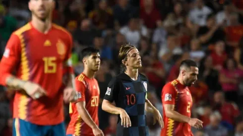 Croacia vs España por la UEFA Nations League.