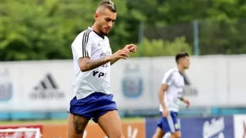 El Tucu Pereyra trolleó a Dybala en las redes en pleno entrenamiento de la Selección Argentina