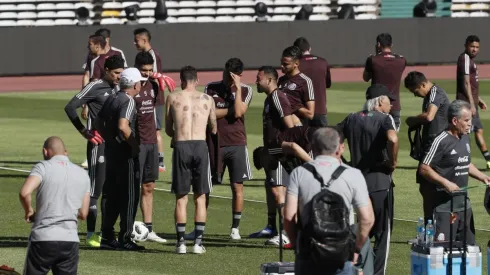 Diez fotos del entrenamiento de México en Córdoba