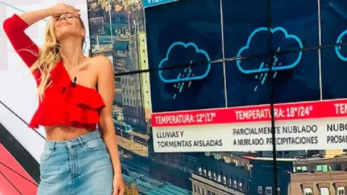 Marina, la chica del clima.