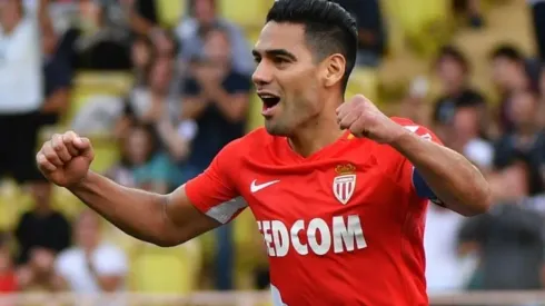 Radamel Falcao García en Mónaco.