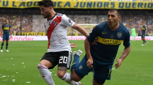 Boca y River igualaron 2-2 en la Bombonera.