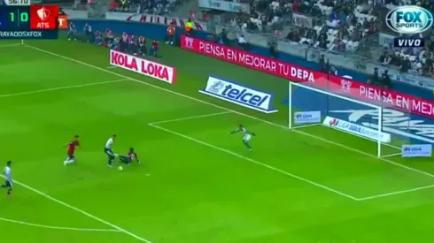Funes Mori anotó un verdadero golazo.