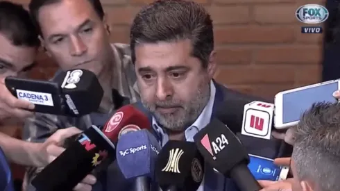 Foto de Daniel Angelici, presidente de Boca.