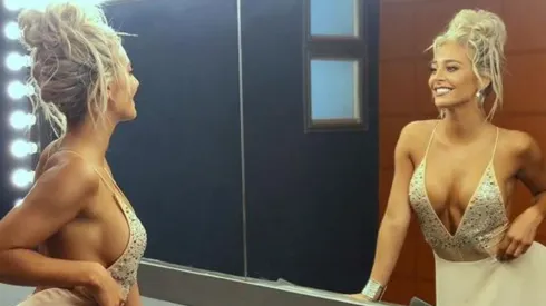 Re mil jugado: Sol Pérez usó un vestido sin ropa interior ¡y hay video!